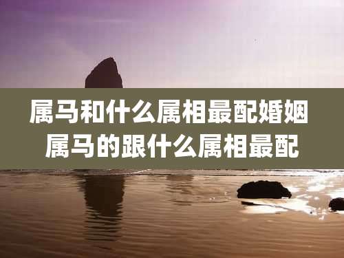 属马和什么属相最配婚姻 属马的跟什么属相最配
