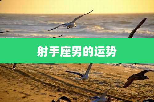 射手座男的运势