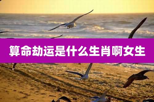 算命劫运是什么生肖啊女生