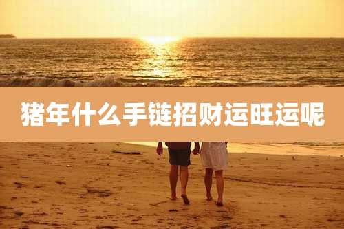 猪年什么手链招财运旺运呢