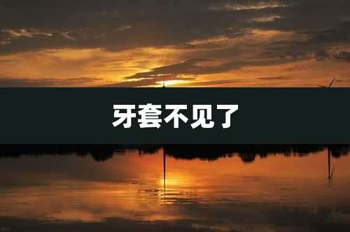 牙套不见了