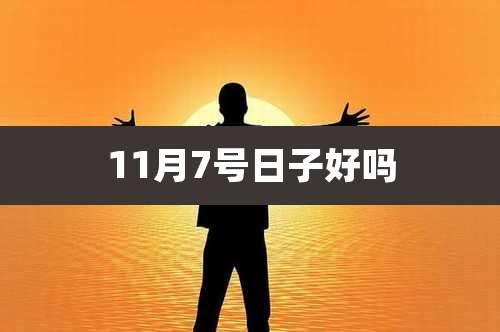 11月7号日子好吗