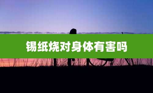 锡纸烧对身体有害吗