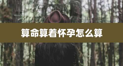 算命算着怀孕怎么算