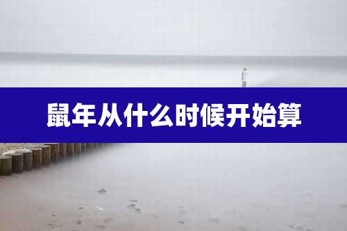 鼠年从什么时候开始算