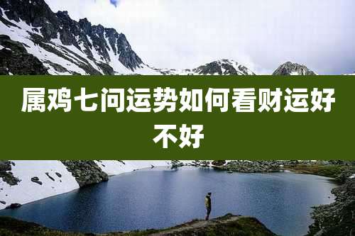 属鸡七问运势如何看财运好不好