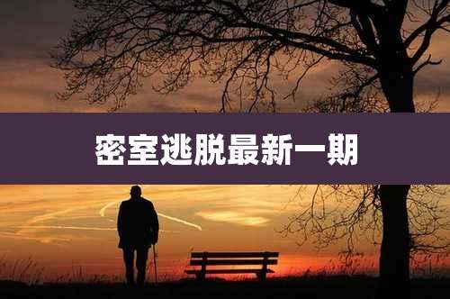 密室逃脱最新一期