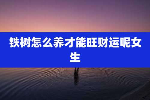 铁树怎么养才能旺财运呢女生
