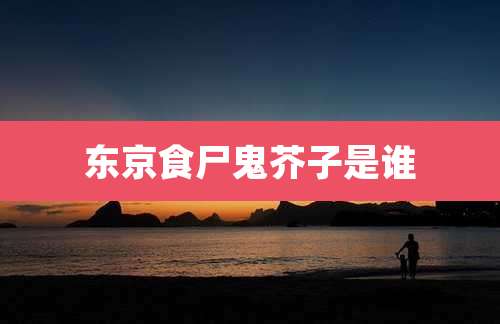 东京食尸鬼芥子是谁