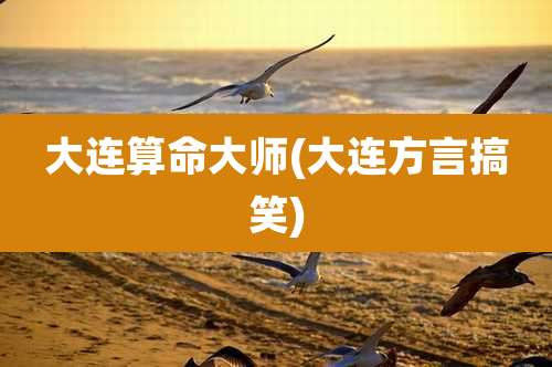 大连算命大师(大连方言搞笑)