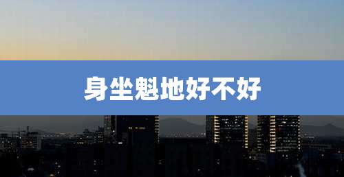 身坐魁地好不好