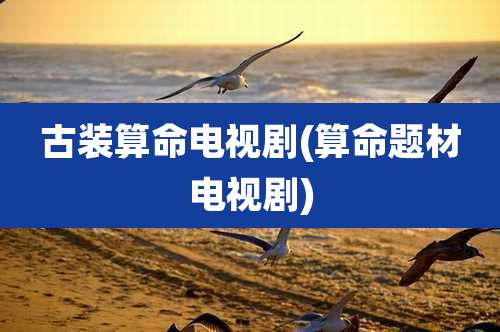 古装算命电视剧(算命题材电视剧)