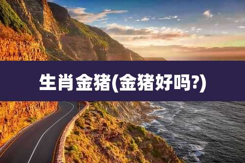 生肖金猪(金猪好吗?)