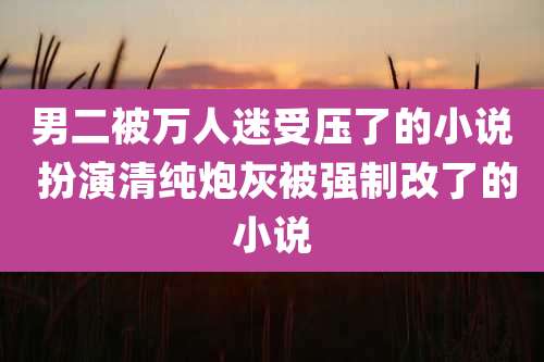 男二被万人迷受压了的小说 扮演清纯炮灰被强制改了的小说