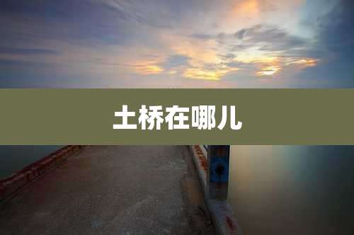 土桥在哪儿