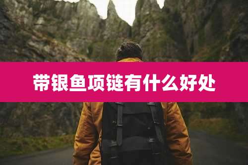 带银鱼项链有什么好处