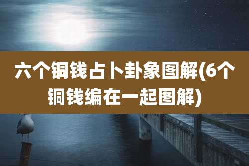 六个铜钱占卜卦象图解(6个铜钱编在一起图解)
