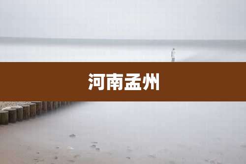 河南孟州