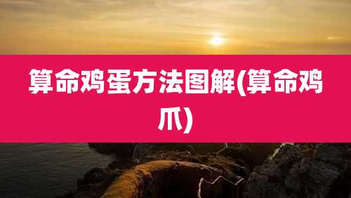 算命鸡蛋方法图解(算命鸡爪)