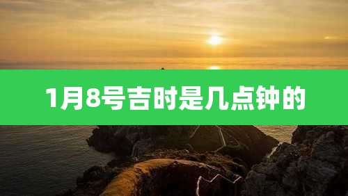 1月8号吉时是几点钟的