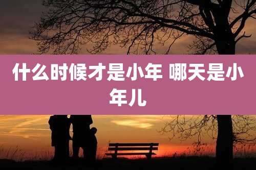 什么时候才是小年 哪天是小年儿