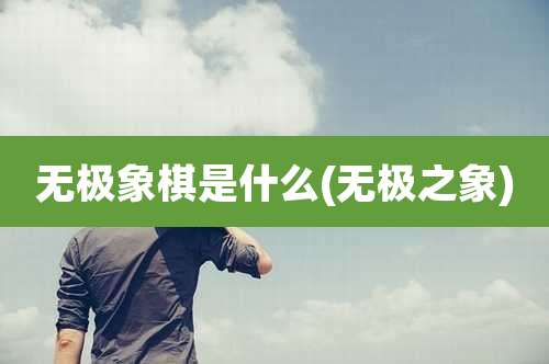 无极象棋是什么(无极之象)