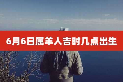 6月6日属羊人吉时几点出生