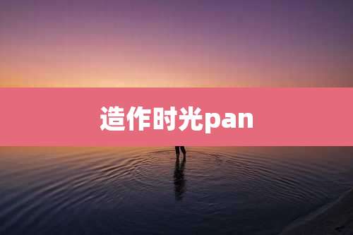 造作时光pan