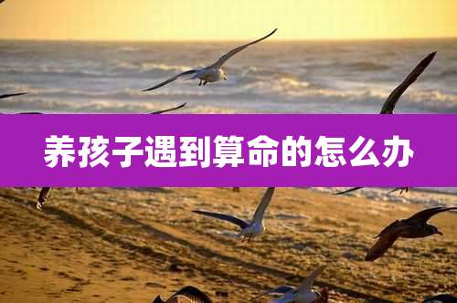 养孩子遇到算命的怎么办