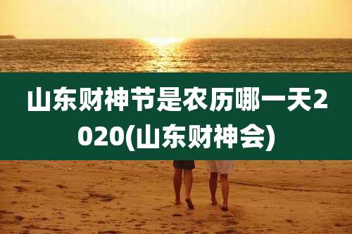 山东财神节是农历哪一天2020(山东财神会)