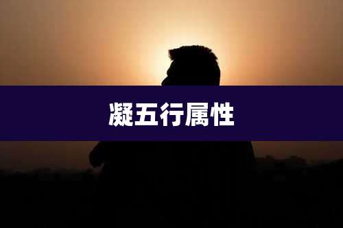 凝五行属性