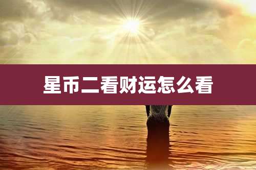 星币二看财运怎么看