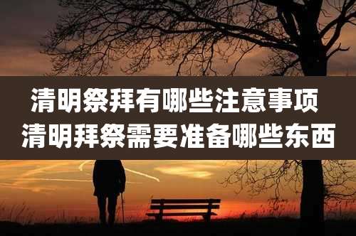 清明祭拜有哪些注意事项 清明拜祭需要准备哪些东西