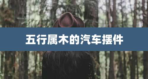 五行属木的汽车摆件