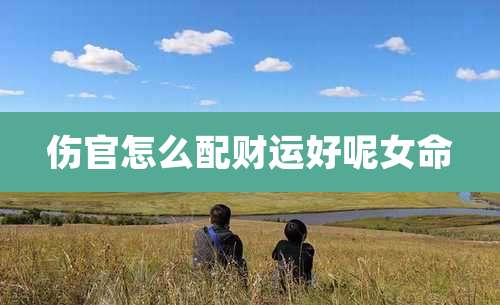 伤官怎么配财运好呢女命