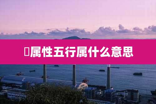 瑀属性五行属什么意思