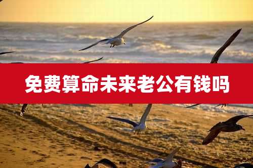 免费算命未来老公有钱吗