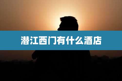 潜江西门有什么酒店