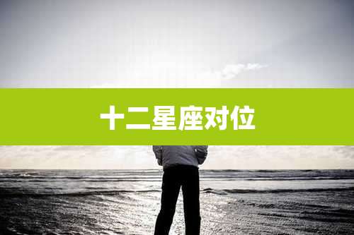 十二星座对位