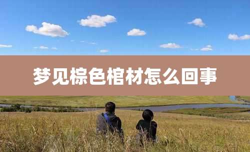 梦见棕色棺材怎么回事