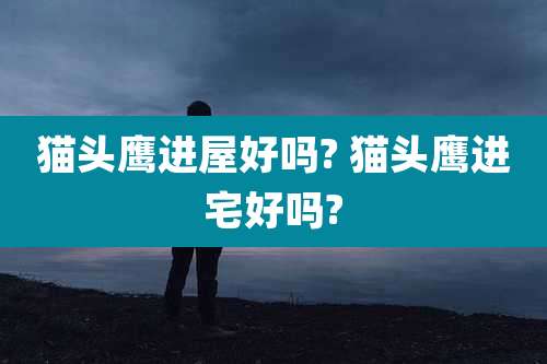 猫头鹰进屋好吗? 猫头鹰进宅好吗?