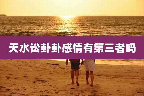 天水讼卦卦感情有第三者吗