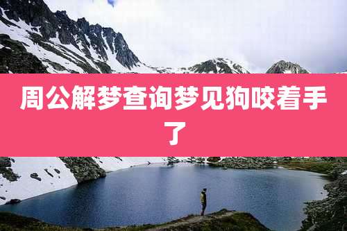 周公解梦查询梦见狗咬着手了