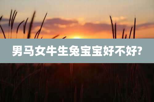 男马女牛生兔宝宝好不好?
