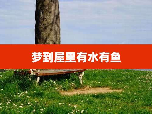 梦到屋里有水有鱼