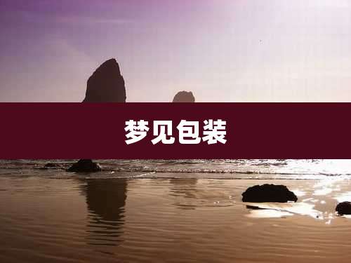 梦见包装