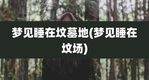 梦见睡在坟墓地(梦见睡在坟场)