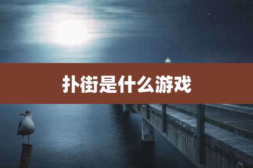 扑街是什么游戏