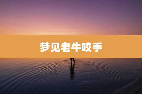 梦见老牛咬手
