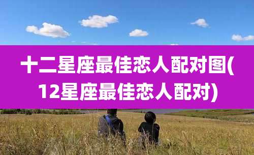 十二星座最佳恋人配对图(12星座最佳恋人配对)
